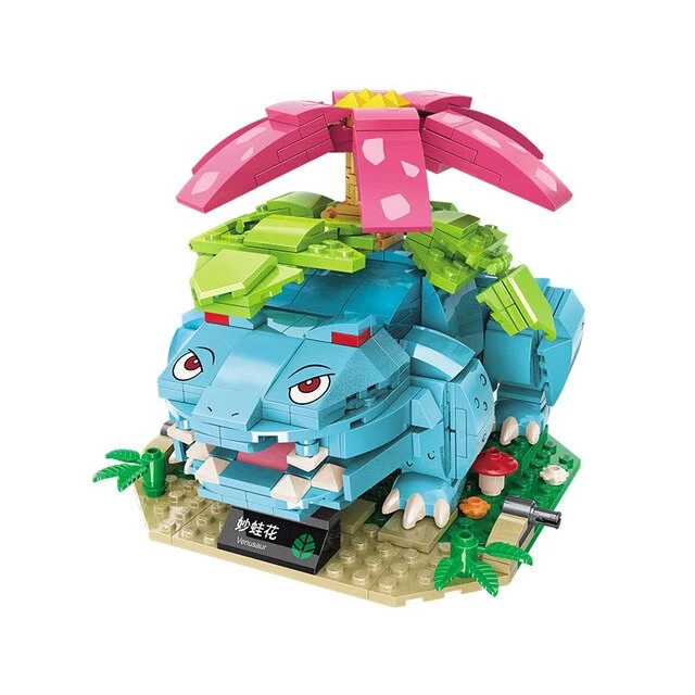 Pokemon Turtok, Bisaflor, figurines de blocs de construction Charizard Action