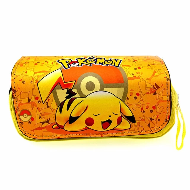 Étui à crayons Pikachu, dossier Pokemon - inscription scolaire