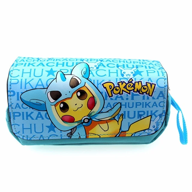 Étui à crayons Pikachu, dossier Pokemon - inscription scolaire