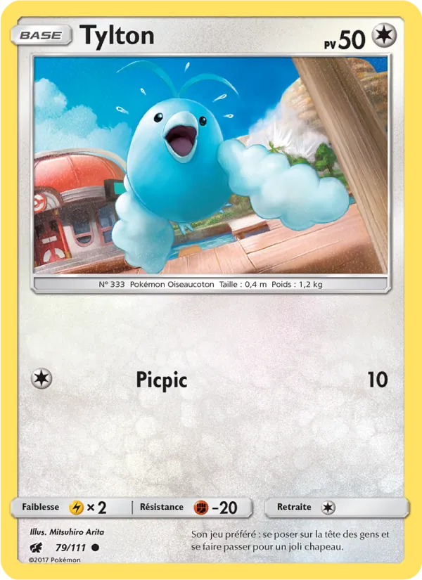 Tylton 79/111 — SL4 – Invasion Carmin — Carte Pokémon française