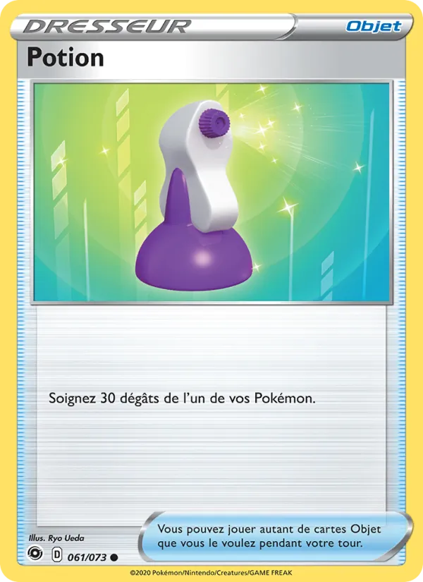Potion 61/73 — EB03.5 – La Voie du Maître — Carte Pokémon française