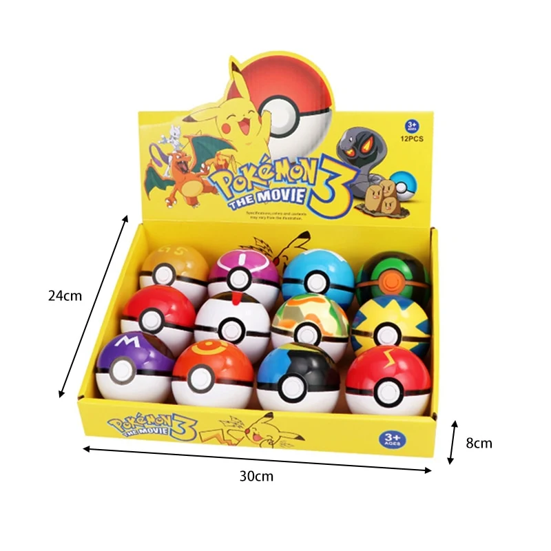 Boules Pokémon avec figurines - différentes boîtes