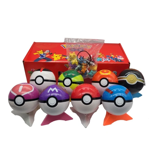 Boules Pokémon avec figurines - différentes boîtes