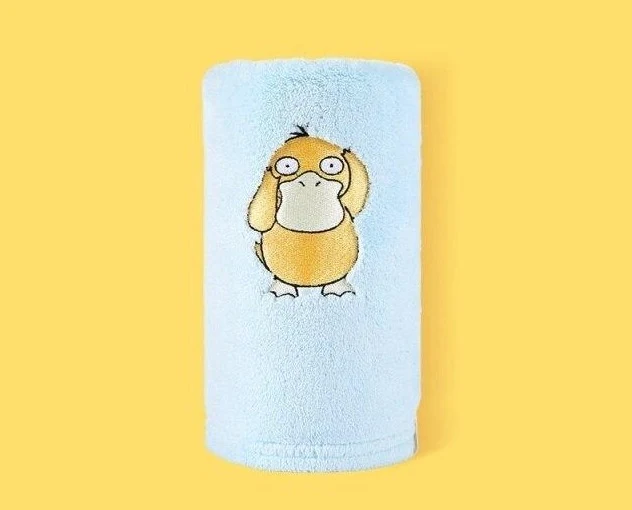 Serviettes de bain avec Pokemon Pikachu et autres motifs