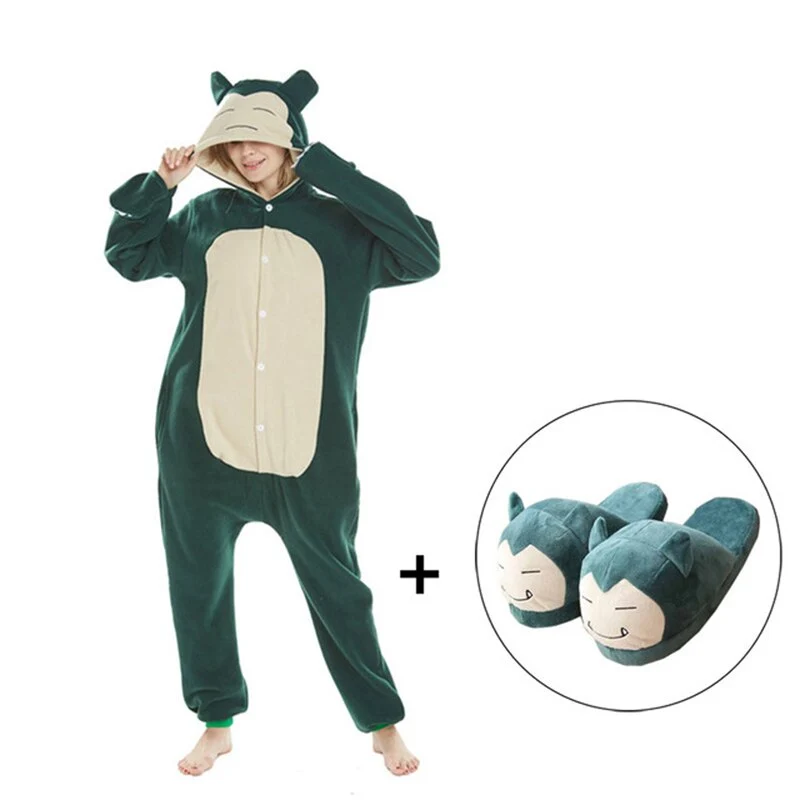 Snorlax / Snorlax onesie câlin Pyjama Pokemon