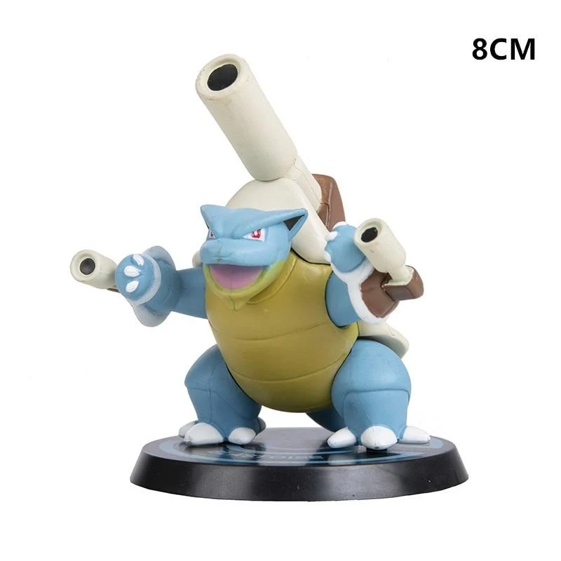 Set de 6 figurines Pokémon : Pikachu, Charizard, Turtok, Mewtwo et Bisaflor