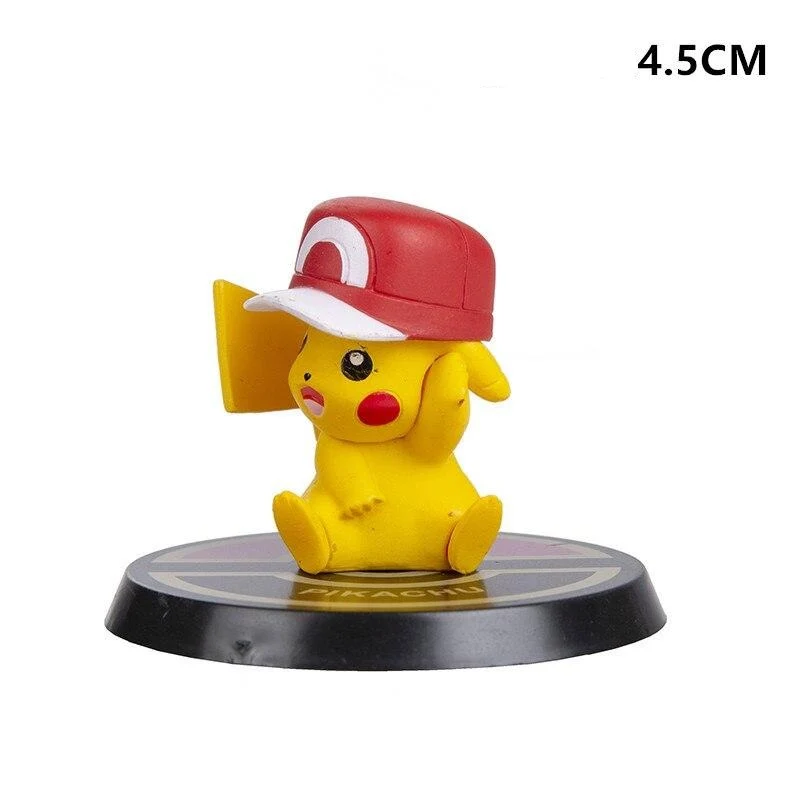 Set de 6 figurines Pokémon : Pikachu, Charizard, Turtok, Mewtwo et Bisaflor