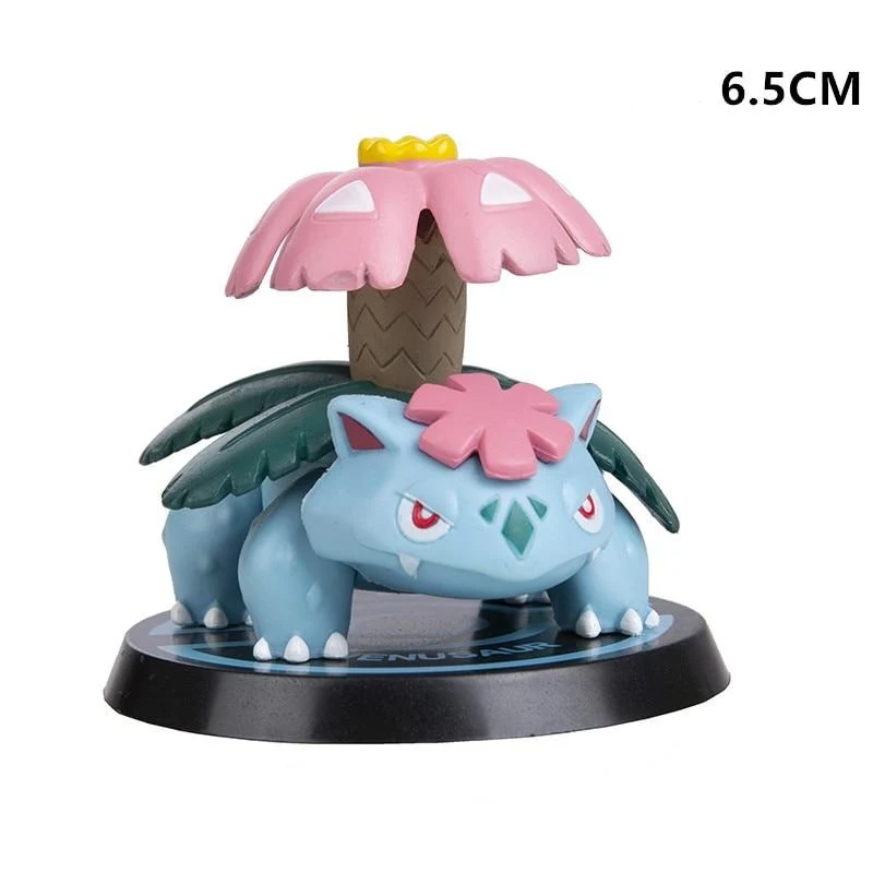 Set de 6 figurines Pokémon : Pikachu, Charizard, Turtok, Mewtwo et Bisaflor