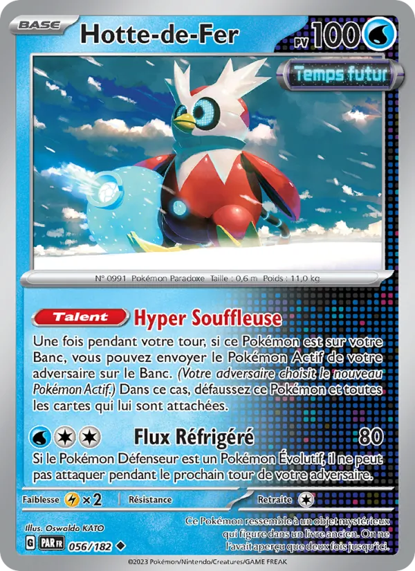 Hotte-de-Fer 56/182 — EV04 – Faille Paradoxe — Carte Pokémon française