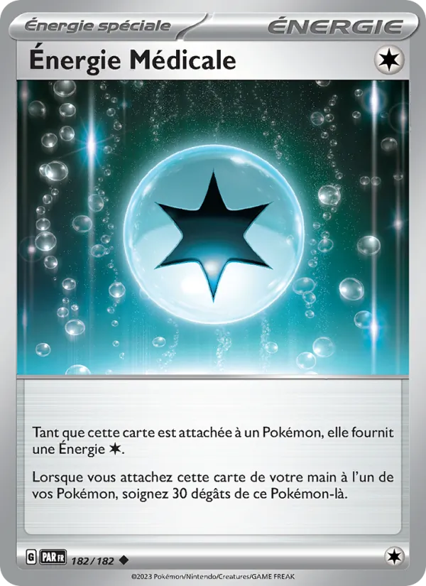 Énergie Médicale 182/182 — EV04 – Faille Paradoxe — Carte Pokémon française