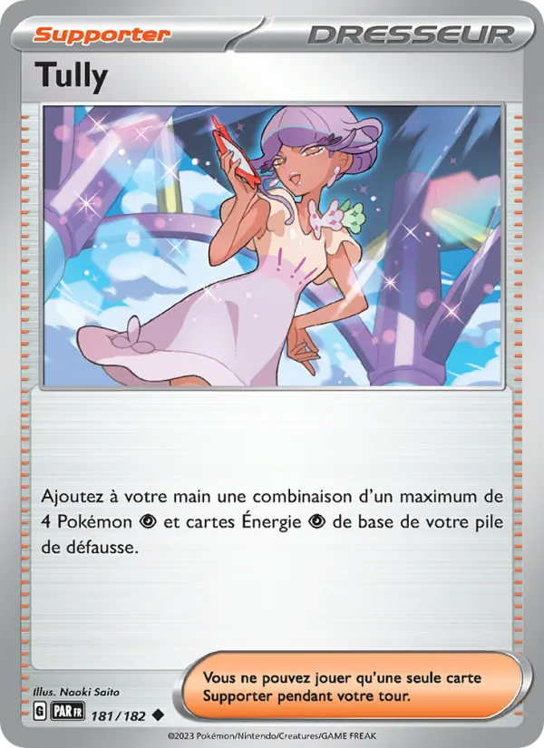 Tully 181/182 — EV04 – Faille Paradoxe — Carte Pokémon française