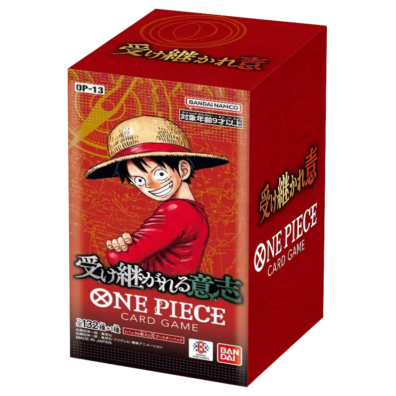 Display One Piece OP-13 – Carrying on His Will – Japonais