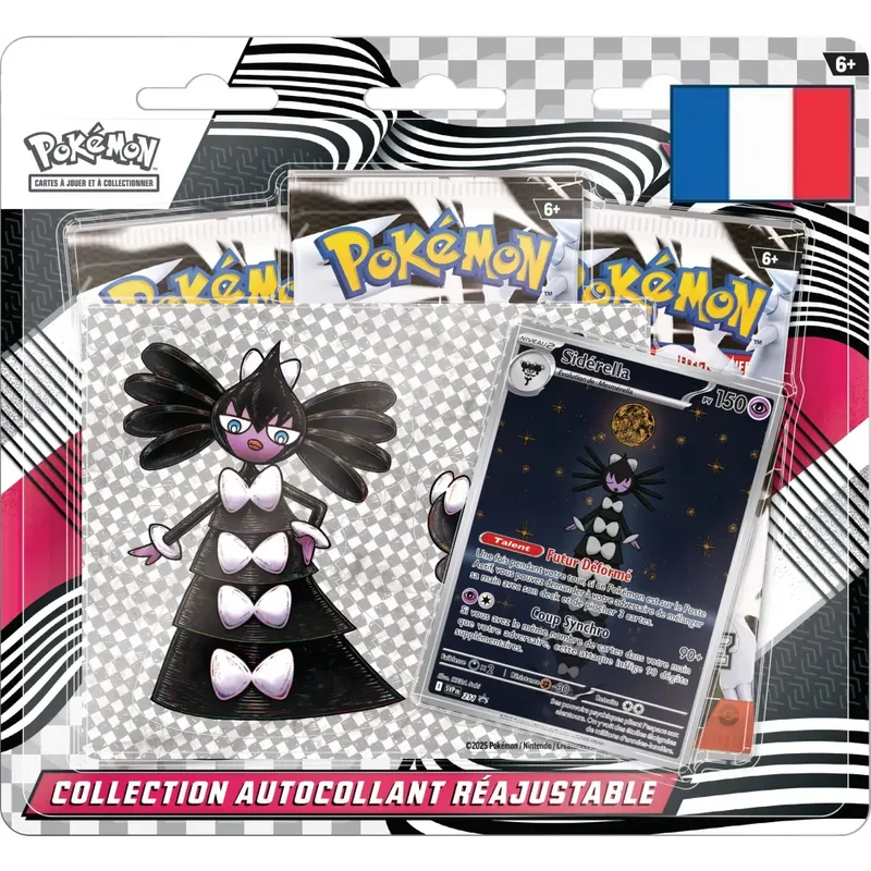 Pokémon JCC – Collection Autocollant Réajustable : Flamme Blanche ou Foudre Noire FR 🚩 1 PAR PERSONNE/ADRESSE 🚩