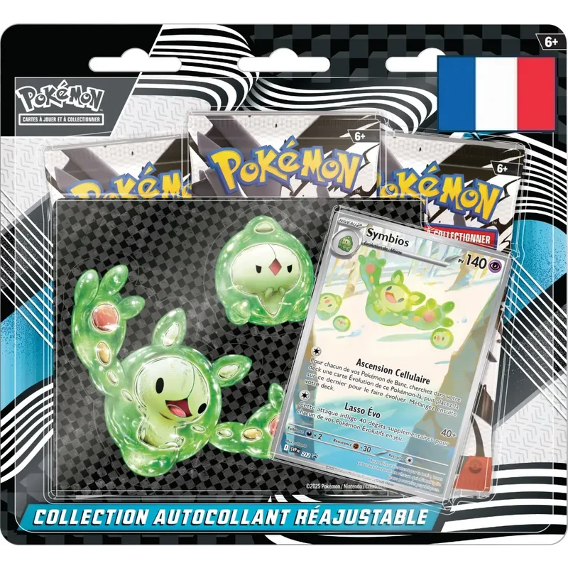 Pokémon JCC – Collection Autocollant Réajustable : Flamme Blanche ou Foudre Noire FR 🚩 1 PAR PERSONNE/ADRESSE 🚩