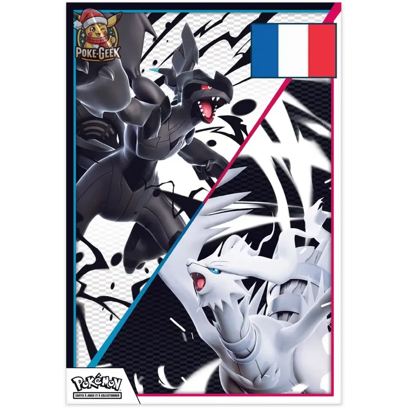 Collection Poster Écarlate et Violet EV10.5 – Foudre Noire et Flamme Blanche – FR