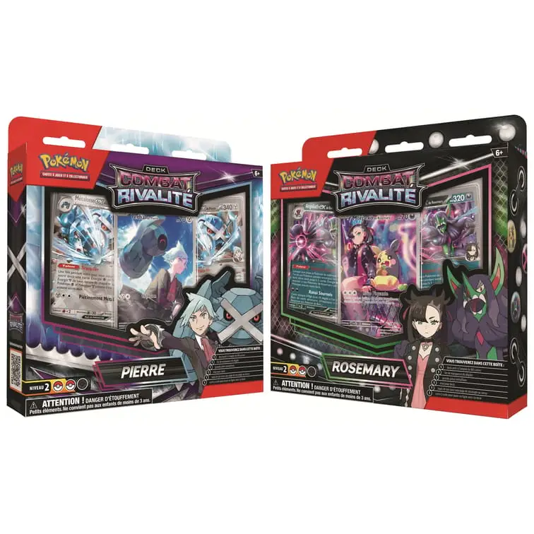 Pokémon JCC - Deck Combat Rivalité : Pierre et Rosemary (1 deck aléatoire) - FR