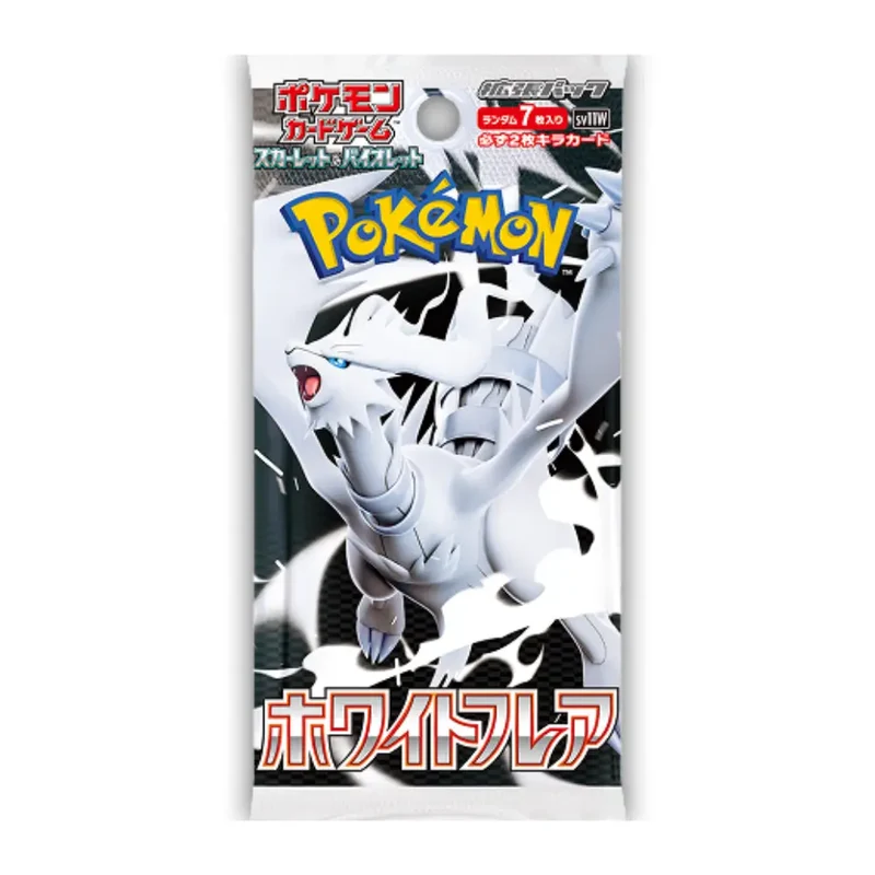 Booster Pokémon SV11W – White Flare – 7 cartes – Japonais