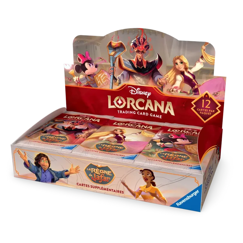 DISNEY Lorcana – Display 24 Boosters – Chapitre 8 : Le Règne de Jafar (FR)