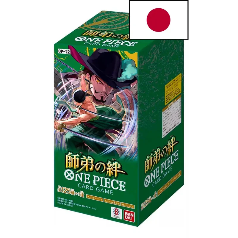 Display One Piece OP-12 – Bonds of Master and Disciple – Japonais