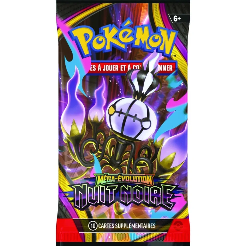 Bundle Pokémon ME05 Nuit Noire – 6 Boosters – Français