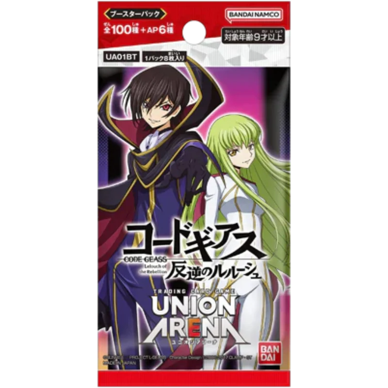 Booster Union Arena – Code Geass: Lelouch of the Rebellion Vol. 1 [UA01BT] – Japonais