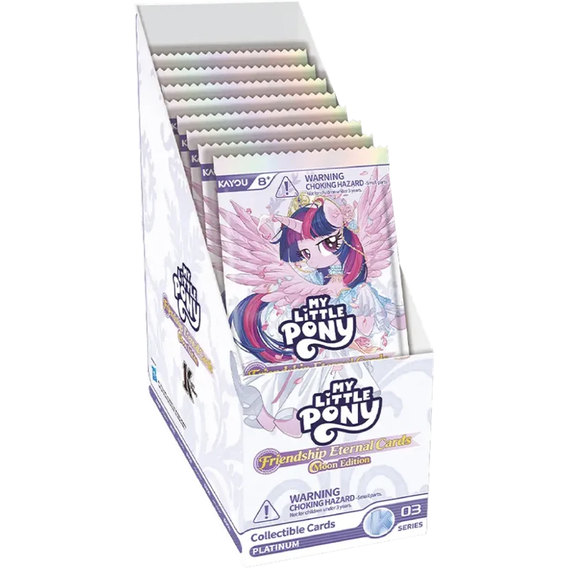Display My Little Pony Friendship Eternal Moon Edition S03 – 12 Boosters – Kayou – Anglais