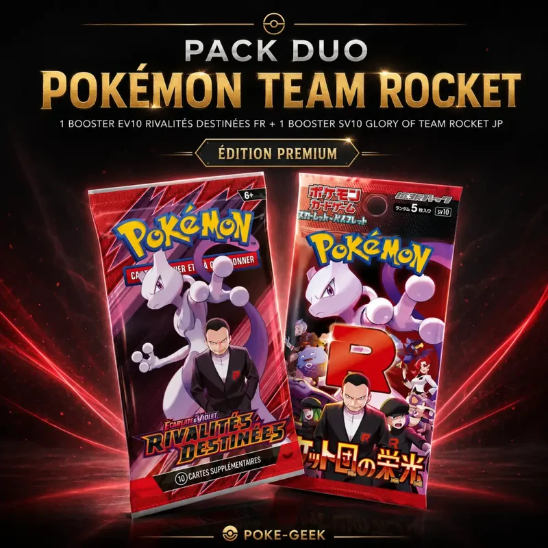 Bundle Team Rocket – EV10 FR + SV10 JPN