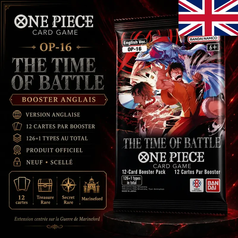 Booster One Piece OP-16 The Time of Battle – Anglais