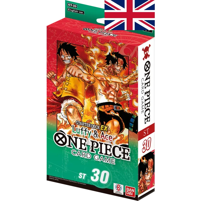 Starter Deck EX Luffy & Ace ST-30 – One Piece Card Game – Anglais