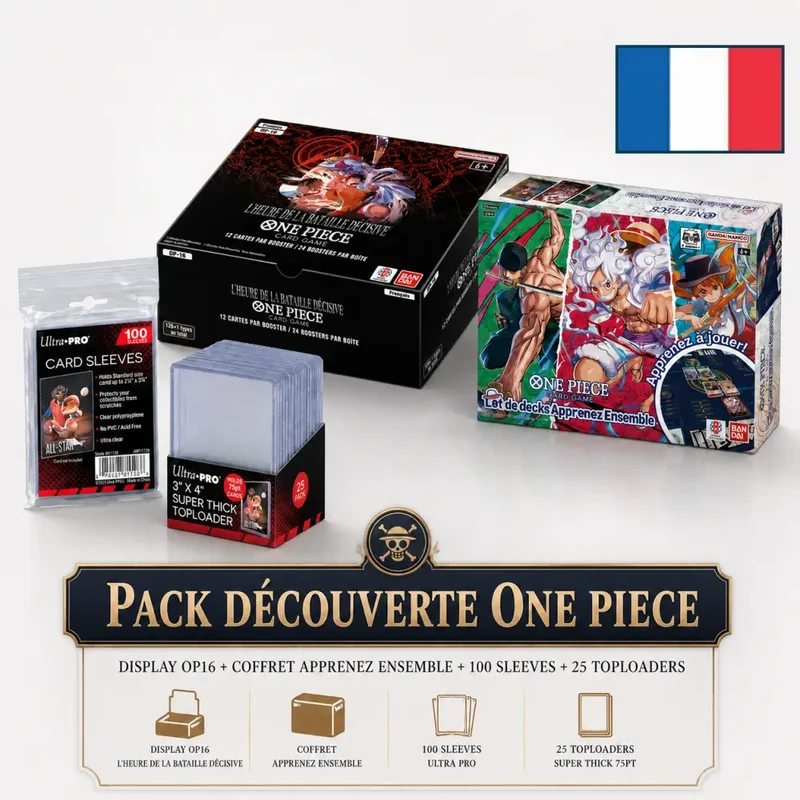 Bundle One Piece OP16 – Pack Collectionneur Complet – Français