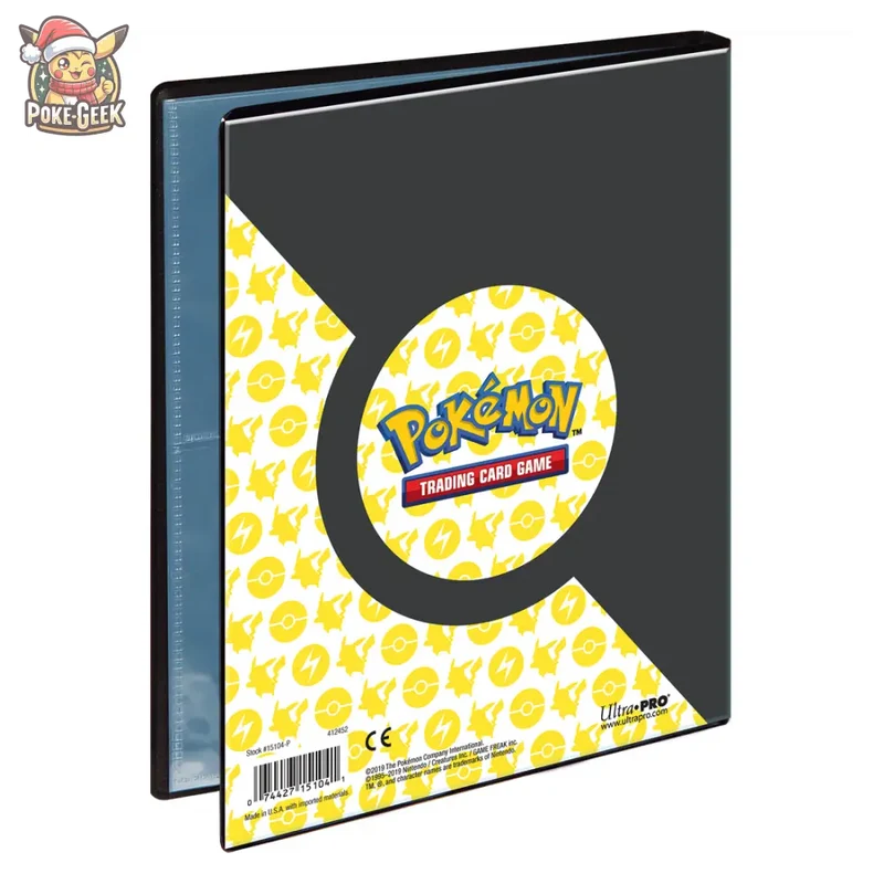 Portfolio Pokémon A5 Pikachu – Ultra Pro – 80 Cartes