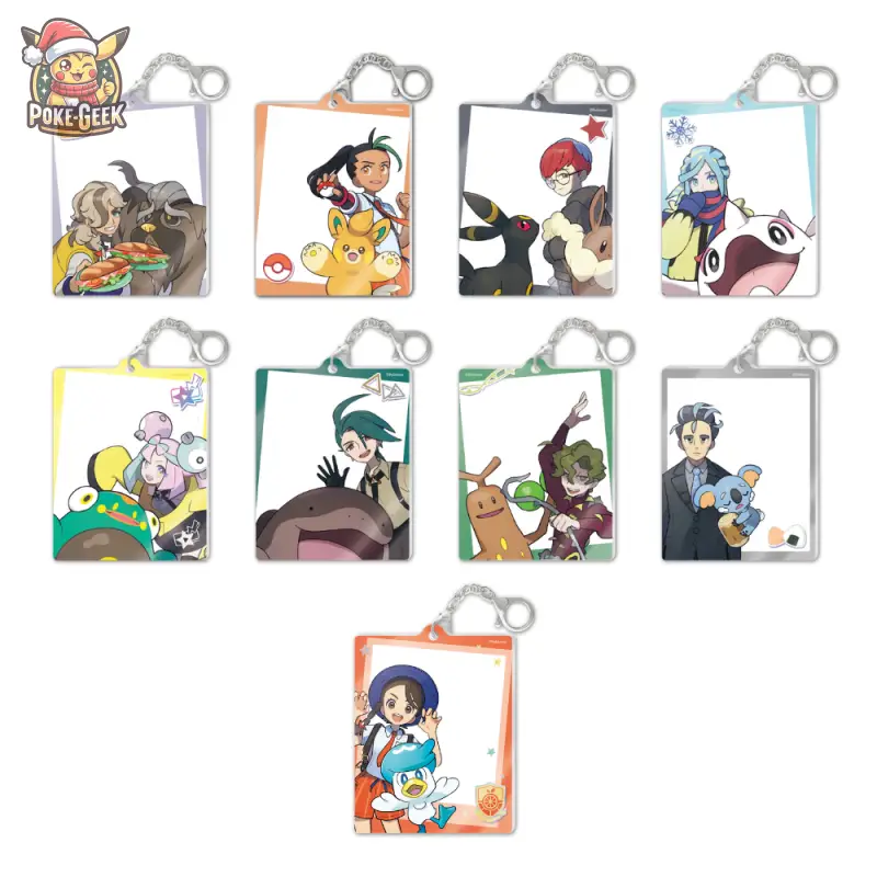 Mini Gift Box Pokémon Paldian Trainer + Photo Card – Chinois