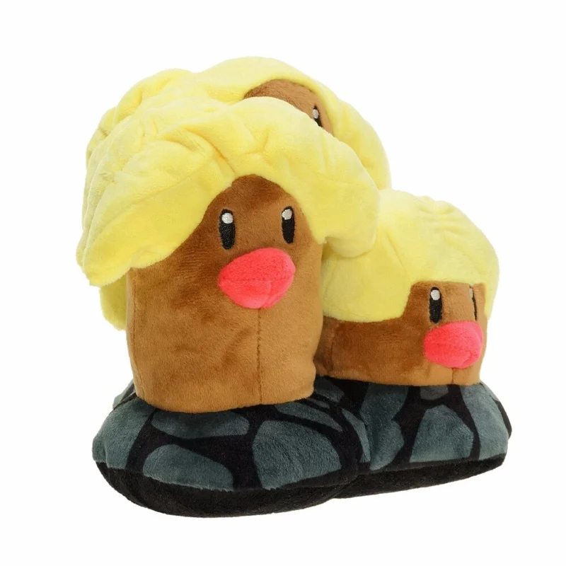 Digtri - Figurine Pokémon Peluche Dugtrio (environ 18cm)