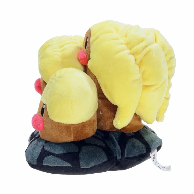 Digtri - Figurine Pokémon Peluche Dugtrio (environ 18cm)