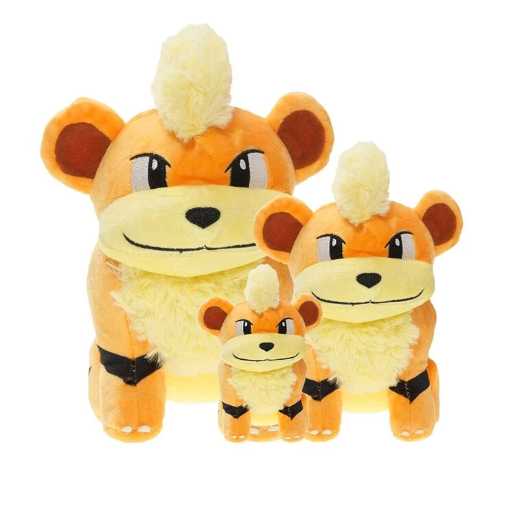 Peluche Pokemon Fukano / Growlithe en peluche