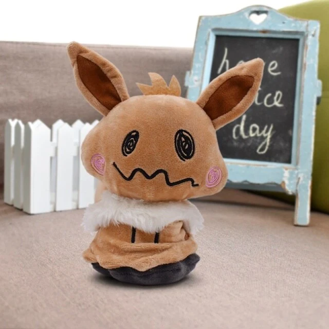 Anime Kawaii Q Leafeon Jolteon Vaporeon Flareon Espeon Umbreon Glaceon figurines en peluche