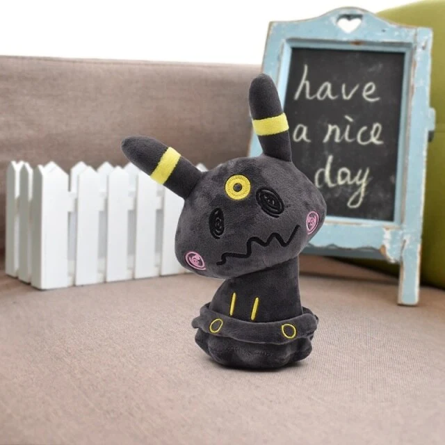 Anime Kawaii Q Leafeon Jolteon Vaporeon Flareon Espeon Umbreon Glaceon figurines en peluche