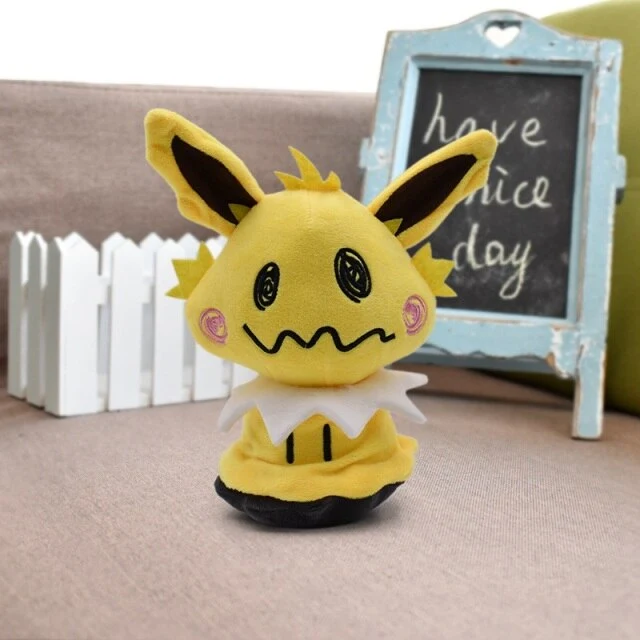 Anime Kawaii Q Leafeon Jolteon Vaporeon Flareon Espeon Umbreon Glaceon figurines en peluche