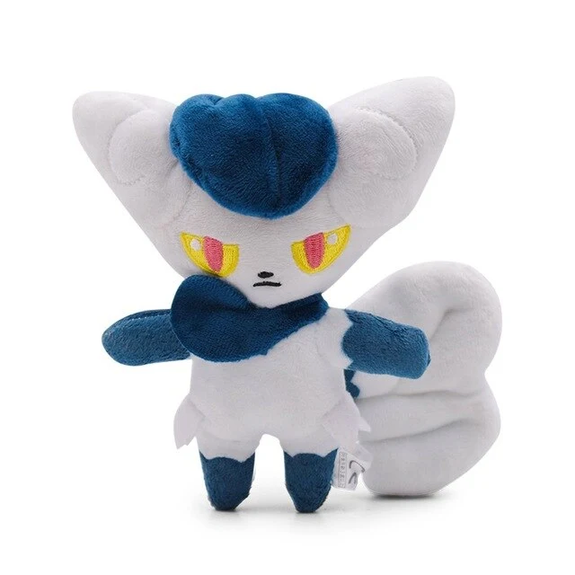 Psiau - Espurr ou Psiaugon - Peluche Pokemon Meowstic Animaux en Peluche (environ 17cm - 19cm)