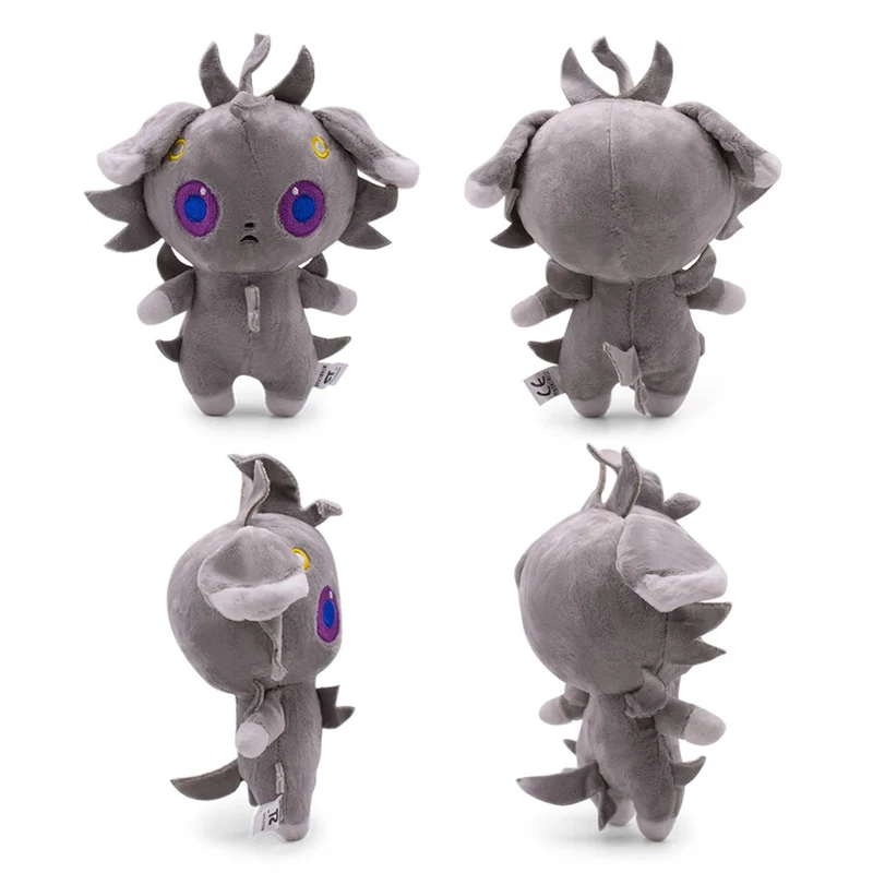 Psiau - Espurr ou Psiaugon - Peluche Pokemon Meowstic Animaux en Peluche (environ 17cm - 19cm)
