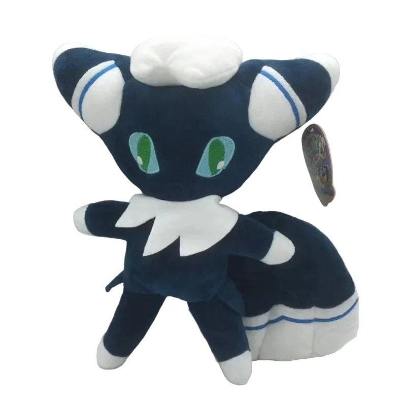 Psiau - Espurr ou Psiaugon - Peluche Pokemon Meowstic Animaux en Peluche (environ 17cm - 19cm)