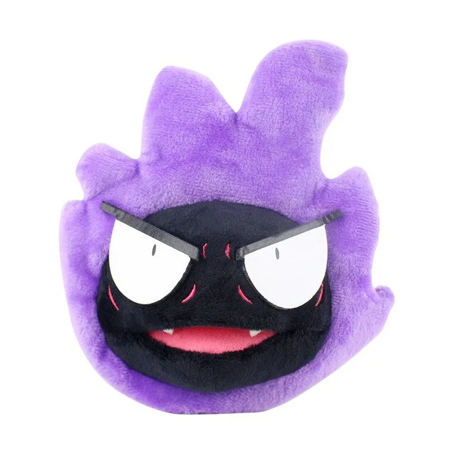 Peluche Pokemon Lickitung, Kangaskhan, Gastly, Rattata Pokemon (env. 13cm)
