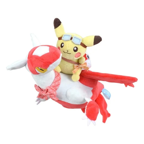 Peluche Pikachu & Latios / Latias Peluche Pokémon (env. 25cm)
