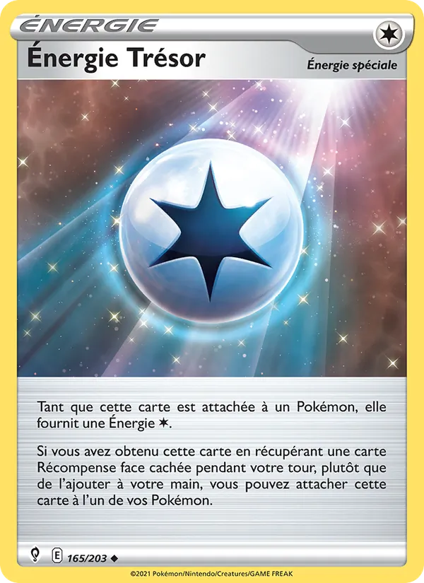 Énergie Trésor 165/203 — EB07 - Evolution Céleste — Carte Pokémon française