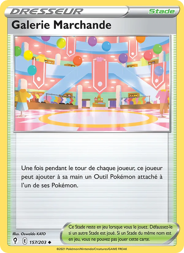 Galerie Marchande 157/203 — EB07 - Evolution Céleste — Carte Pokémon française