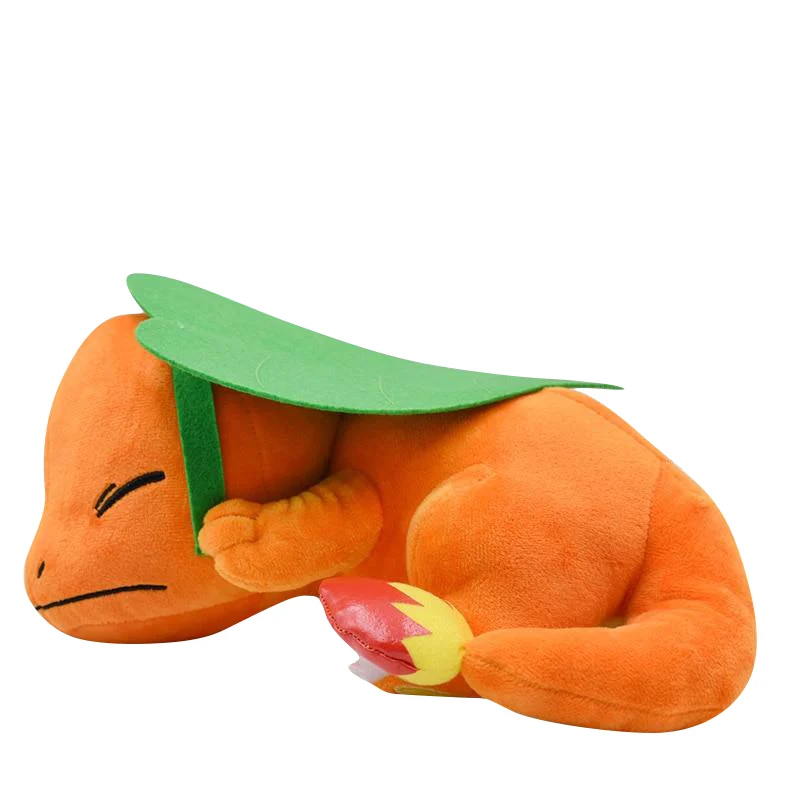 Salamèche Dormant en Peluche Pokemon (env. 27x12cm)