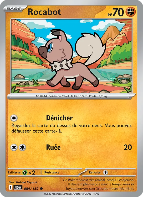 Rocabot 84/159 — EV09 – Aventures Ensemble — Carte Pokémon française