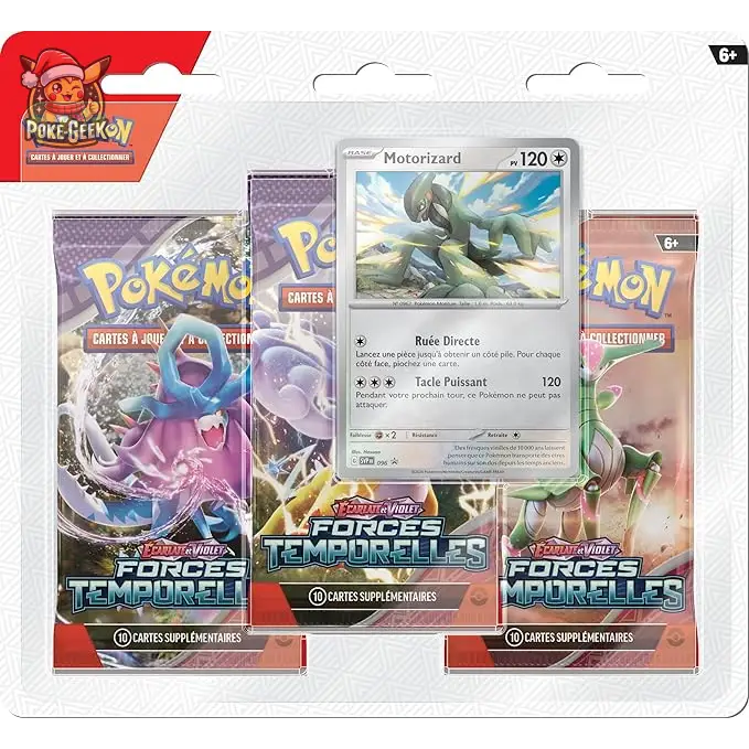 Tripack Pokémon EV05 - Forces Temporelles - FR