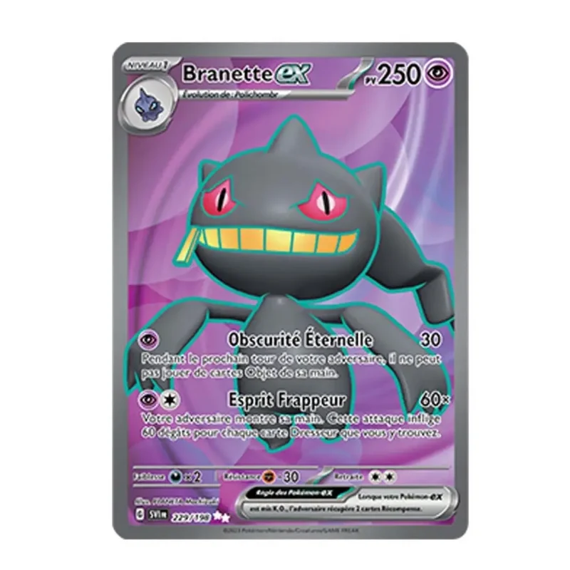Ultra - Pokemon - Écarlate et Violet de Base - Branette ex 229/198
