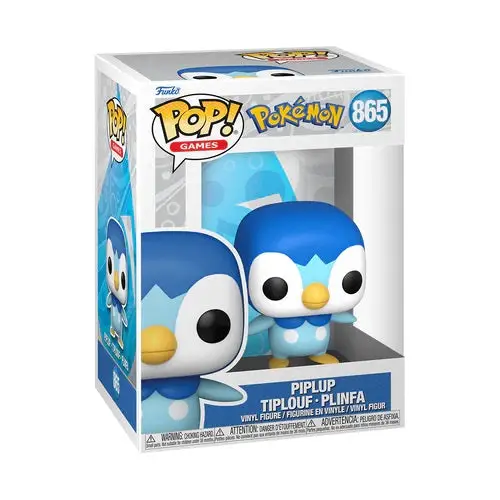 Funko Pop! Games: Pokémon - Tiplouf, La Figurine Aquatique Préférée des Collectionneurs – Funko Pop! – Figurine